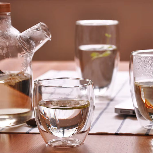Double Wall Glass Coffee Cup