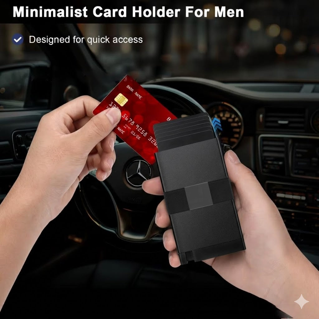 Pop-up Card Holder Wallet