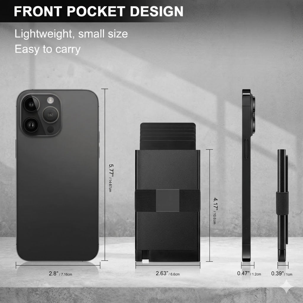 Pop-up Card Holder Wallet