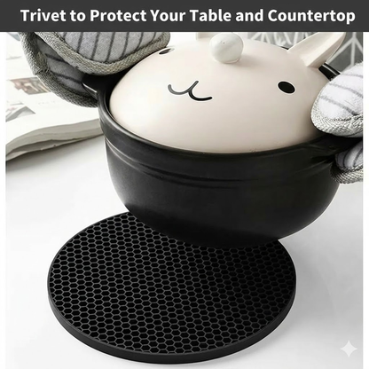 Heat Silicon Trivet Mat