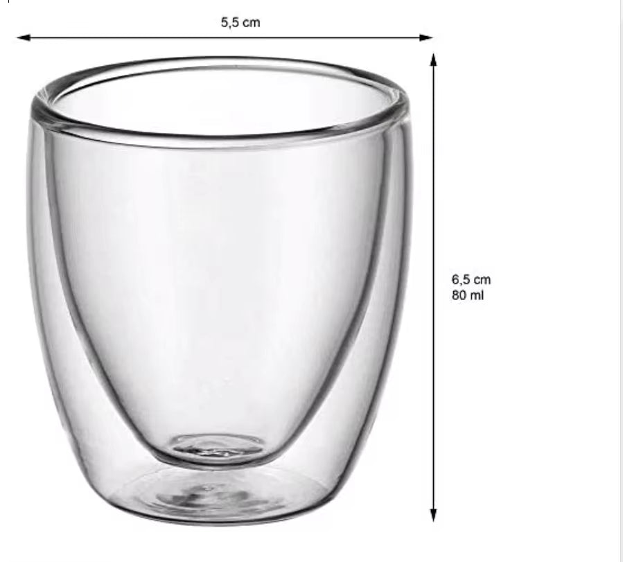 Double Wall Glass Coffee Cup