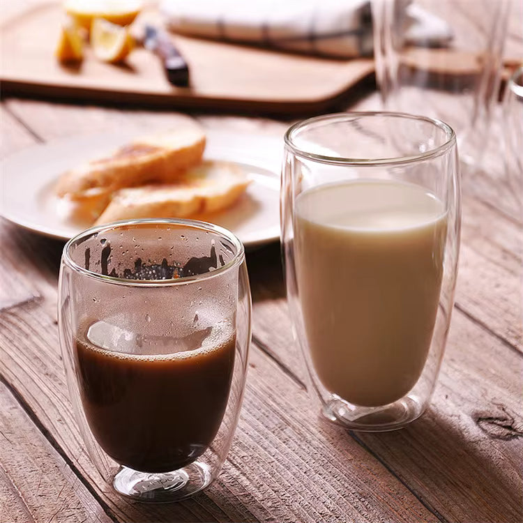 Double Wall Glass Coffee Cup