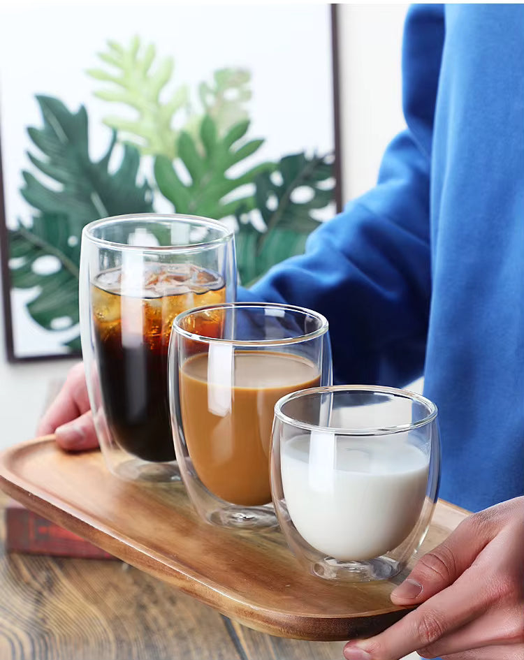 Double Wall Glass Coffee Cup
