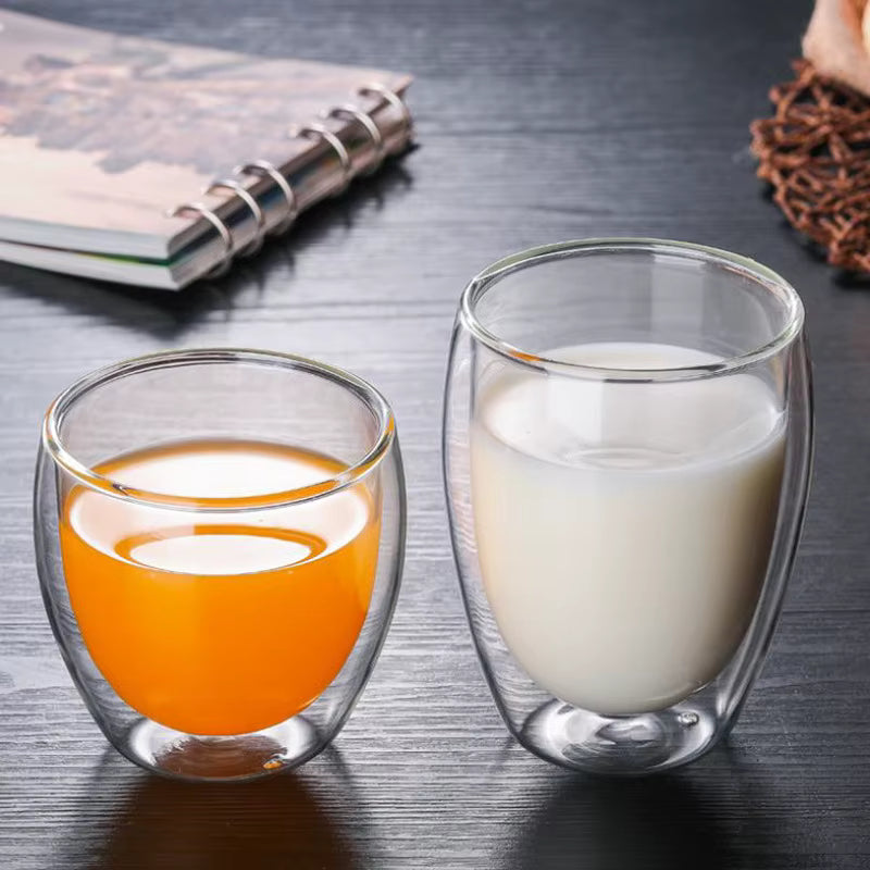 Double Wall Glass Coffee Cup