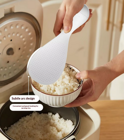 Wobble-Free Rice Spoon